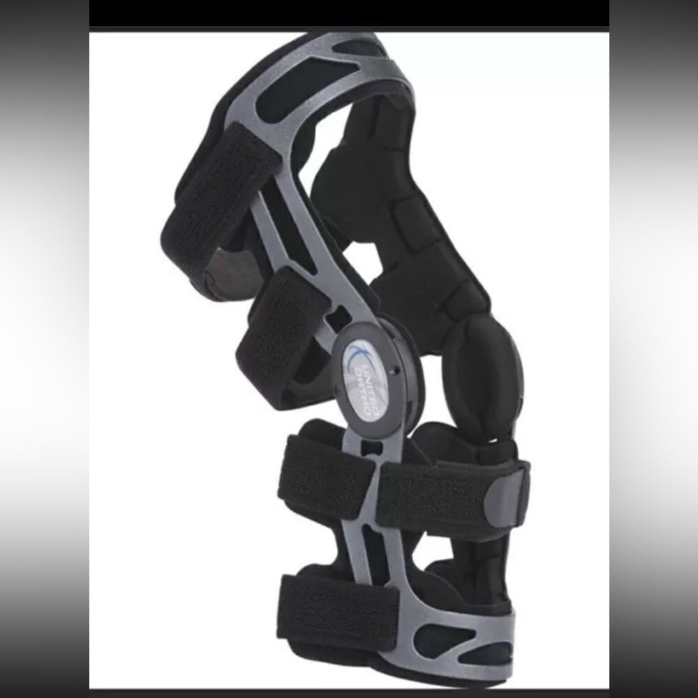 United Ortho 300541-07 Functional ACL $295 Knee Support Right Leg Large